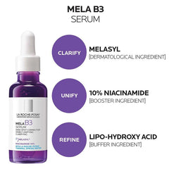 LA ROCHE POSAY MELA B3 INTENSE ANTI DARK SPOT SERUM