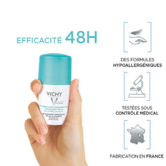 VICHY HYPOALLERGENIQUE TRAITEMENT ANTI TRANSPIRANT 48HR 50ML