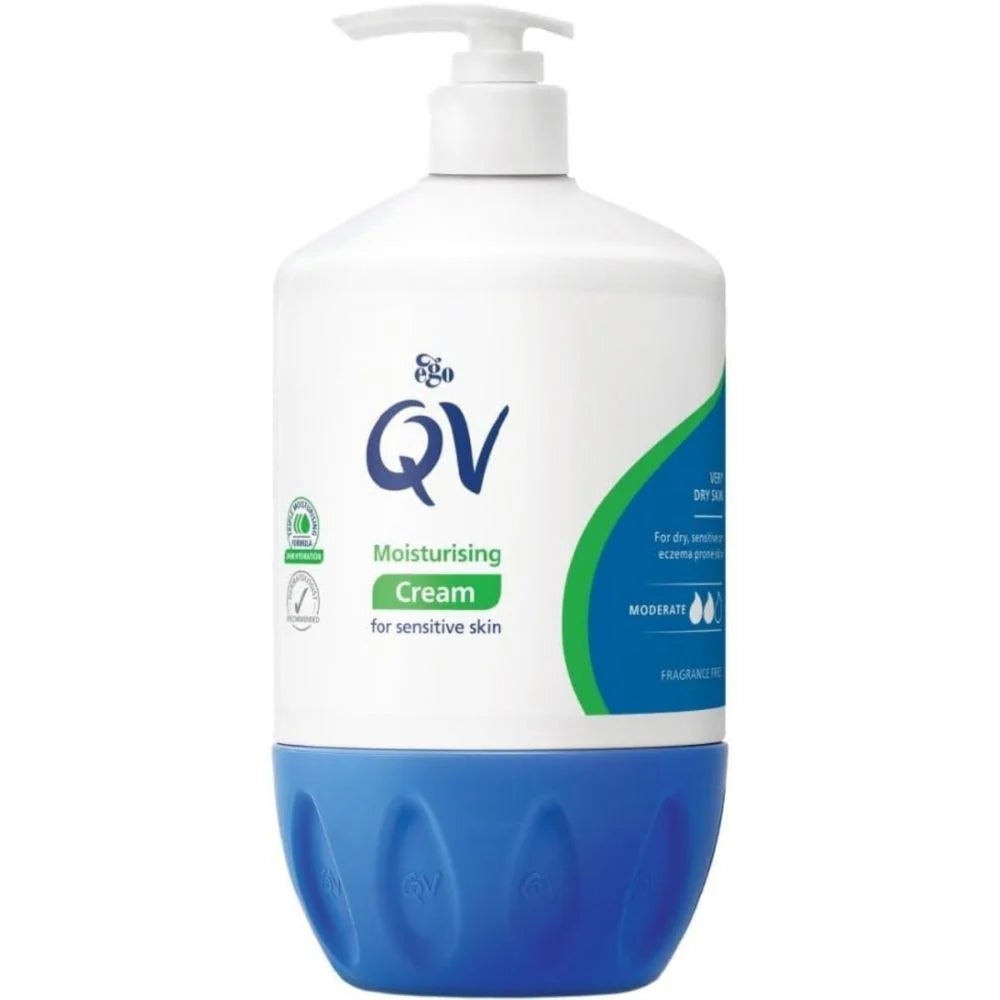 QV MOISTURISING CREAM FOR SENSITIVE SKIN 500G