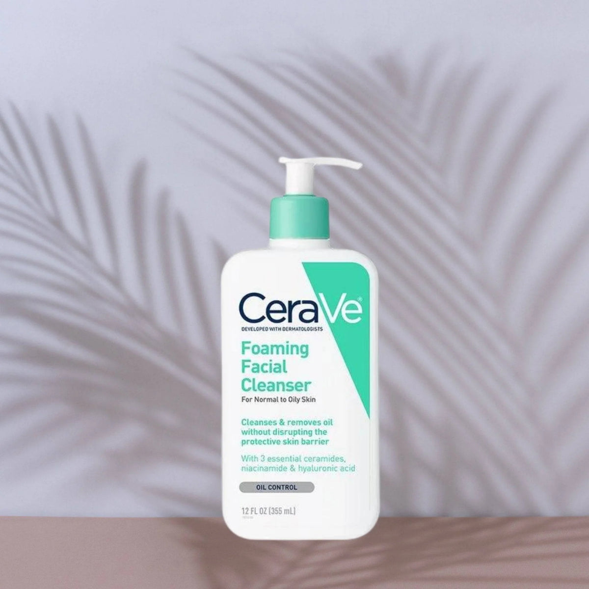 Cerave Foaming Facial Cleanser For Normal To Oily Skin 355Ml